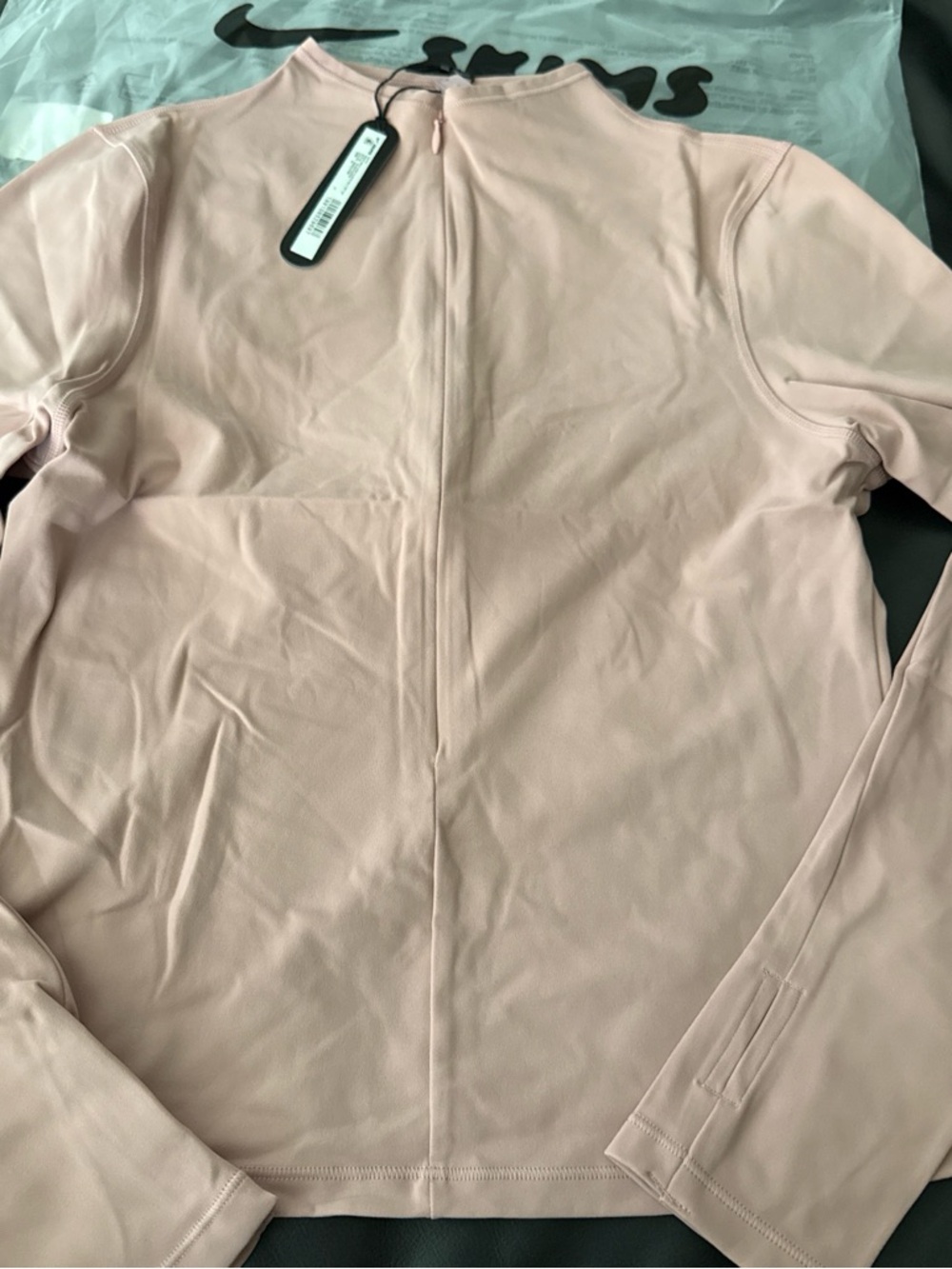 Nike skims half zip long sleeve